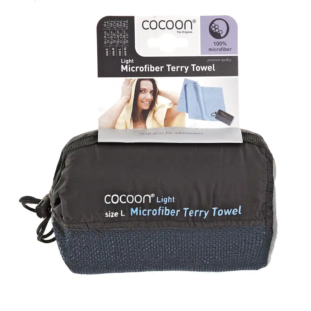 Cocoon Terry Towel Light Microvezelhanddoek - Medium