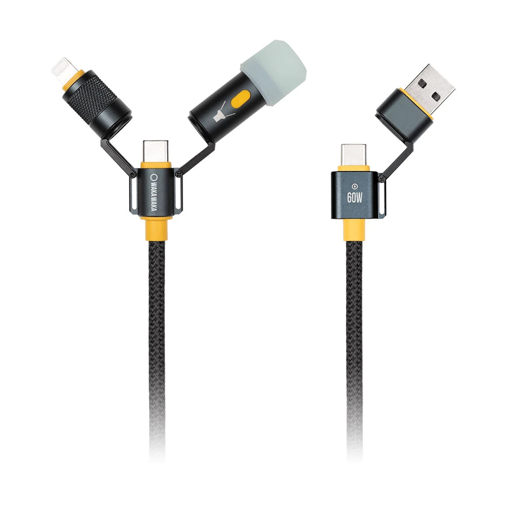 WakaWaka Connect - Multiplug USB Kabel