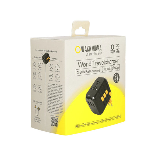 WakaWaka Travelcharger Wereldstekker